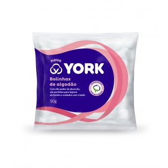 YORK ALGODÃO BOLA 4X10X50G FLUFFY