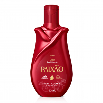 PAIXAO DEO LOCAO TENT AMEIXA RU 24X200ML