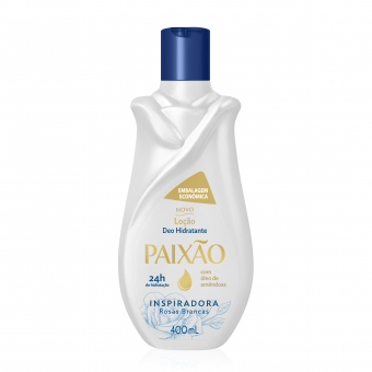 PAIXAO DEO LOCAO INSP ROSAS BRA 12X400ML