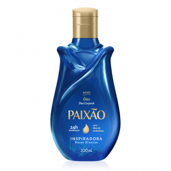PAIXAO DEO OLEO INSP ROSAS BRAN 12X200ML