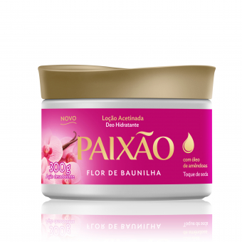 PAIXAO DEO LOCAO ACET FLOR BAUN 12X300G
