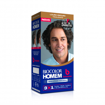 BIOCOLOR HOMEM BOZZANO TON LOURO ESCURO