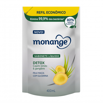 MONANGE SAB LIQ REFIL DETOX 06X400ML