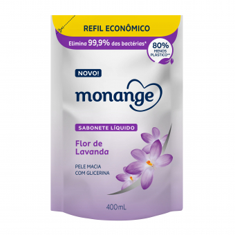 MONANGE SAB LIQ REFIL FL LAVAND 06X400ML