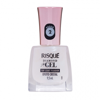 RISQUE DG TOP COAT EFEITO CRISTAL 9,5ML