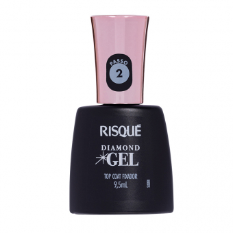 RISQUE DGEL TOP COAT FIXADOR CL 9,5ML