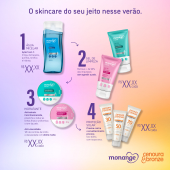 TABLOIDE VERÃO - MONANGE FACIAL + C&B BOX