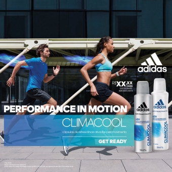 TABLOIDE ADIDAS CLIMACOOL MASC/FEM - BOX