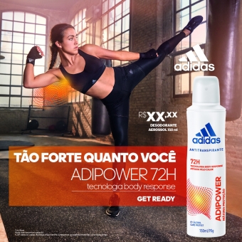 TABLOIDE ADIDAS ADIPOWER FEM - BOX