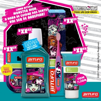 TABLOIDE BITUFO MONSTER HIGH  - BOX