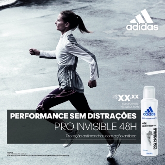 TABLOIDE ADIDAS PRO INVISIBLE FEMININO - BOX